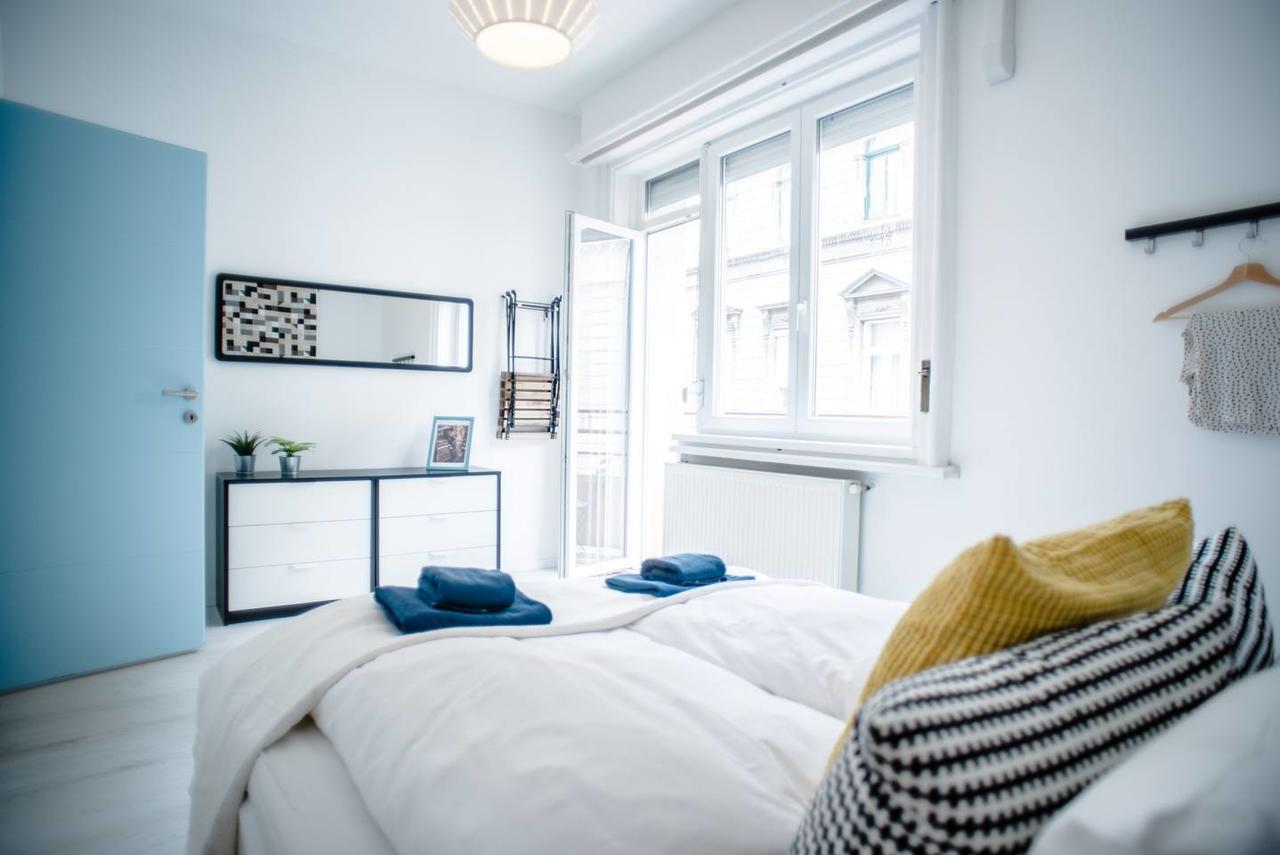 Central New Home With 3 Bedrooms, A/C And Balcony Budapesta Exterior foto